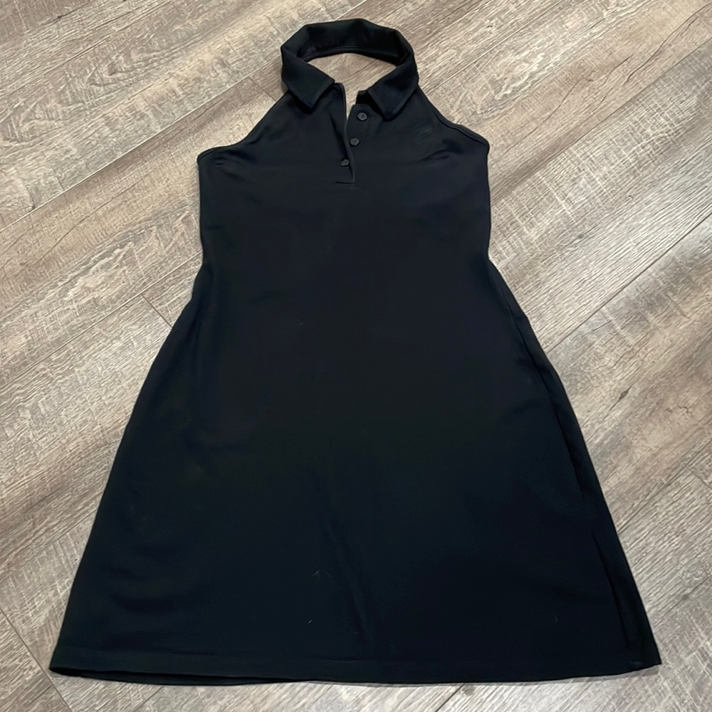 Moda international halter dress, size small.